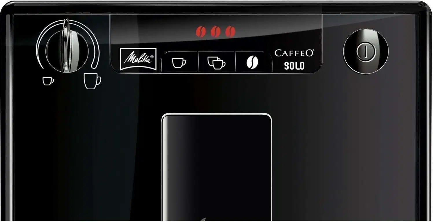 L'interface d'une machine à expresso Melitta E 950-222